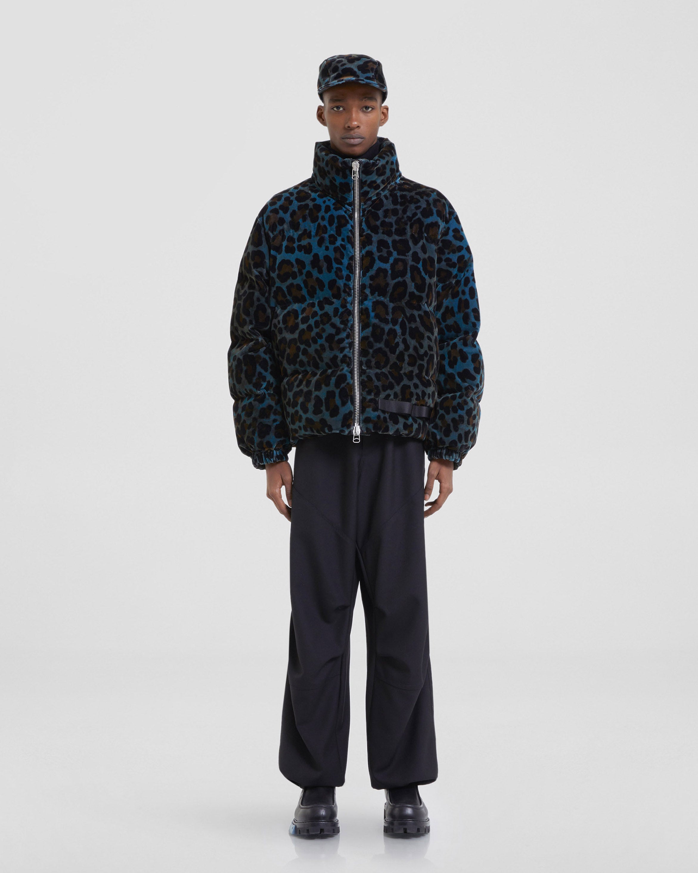 TRACE JACKET, LEOPARD