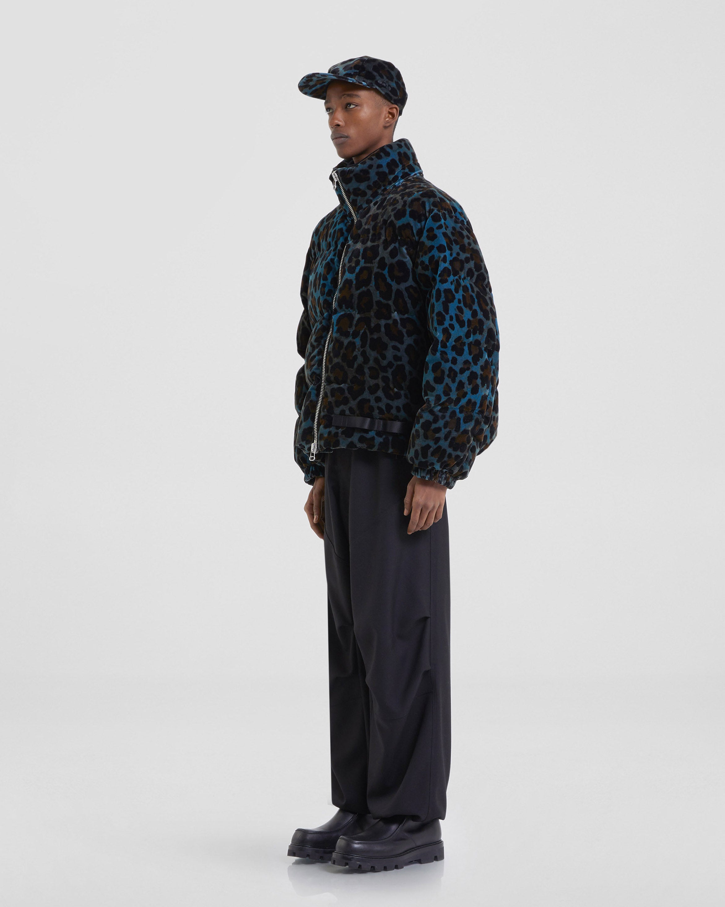 TRACE JACKET, LEOPARD