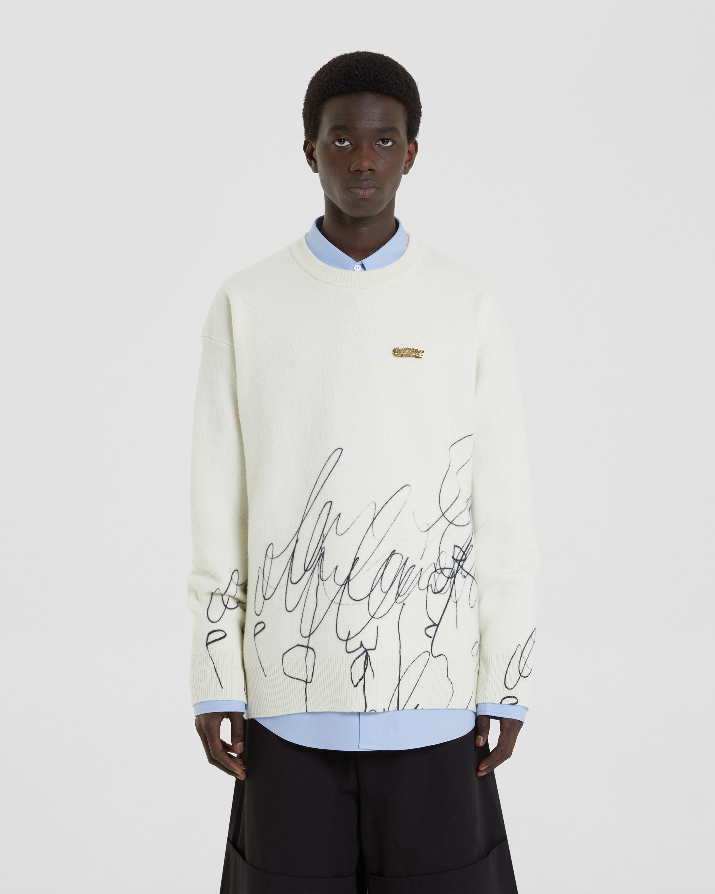 SCRIBBLE CREWNECK